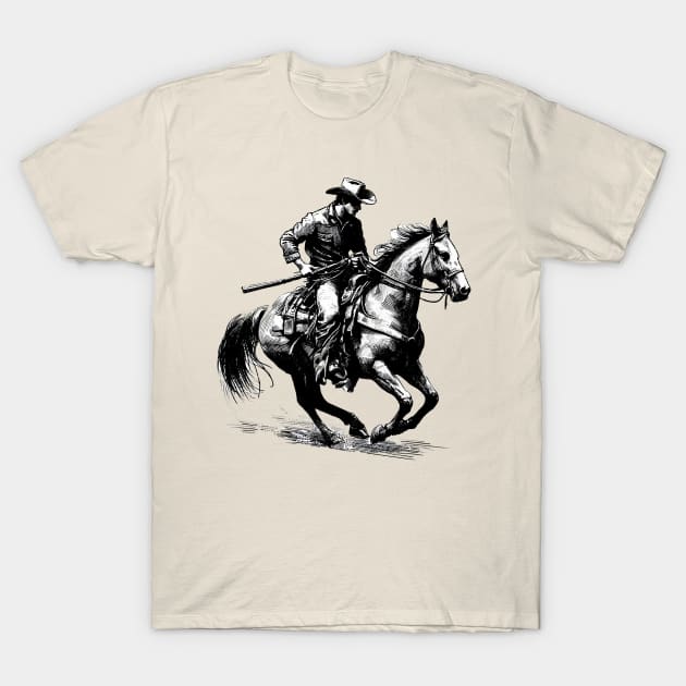 Cowboy T-Shirt by PedroVale